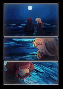 Under the moonlight